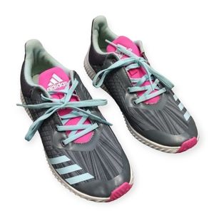 Adidas Kids Shoes - Gray and Pink